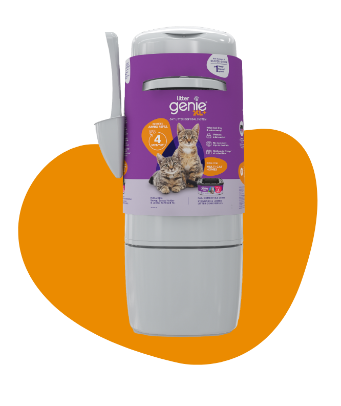 Litter top genie pail