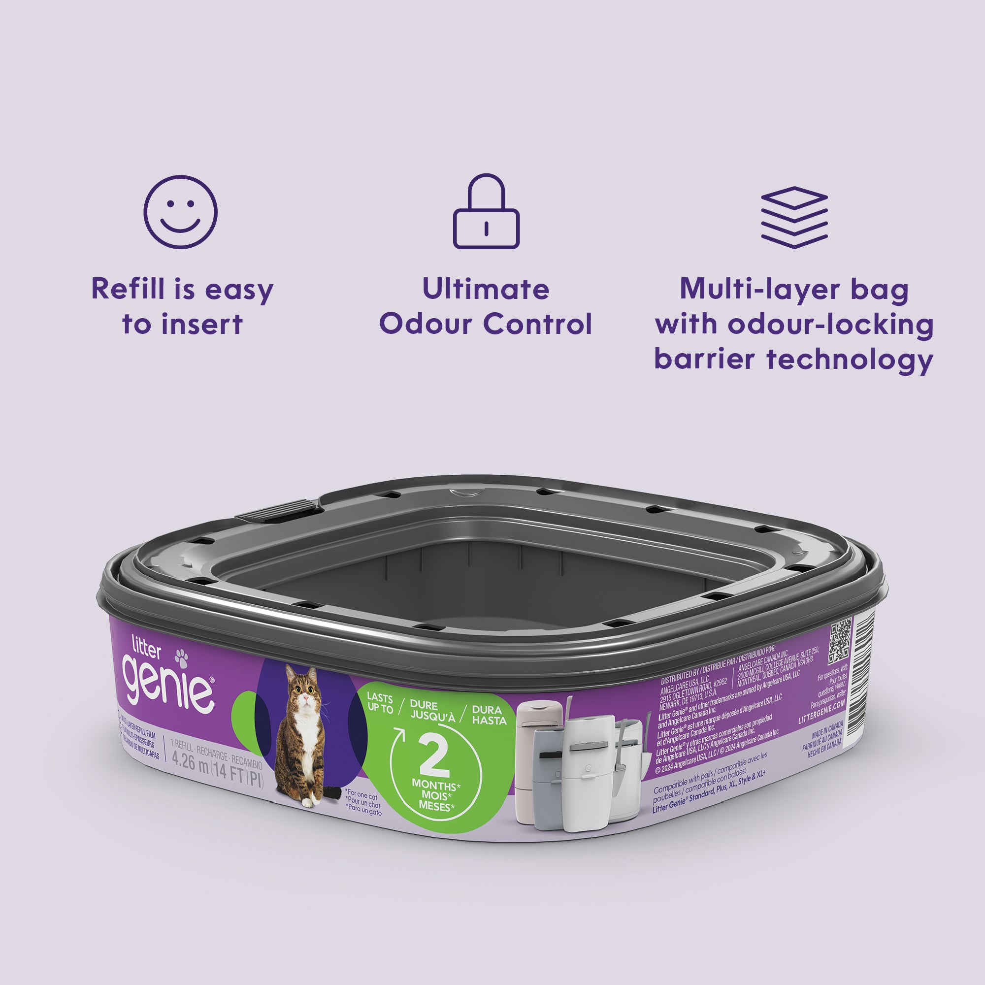 Litter Genie® Standard Refill – litter genie