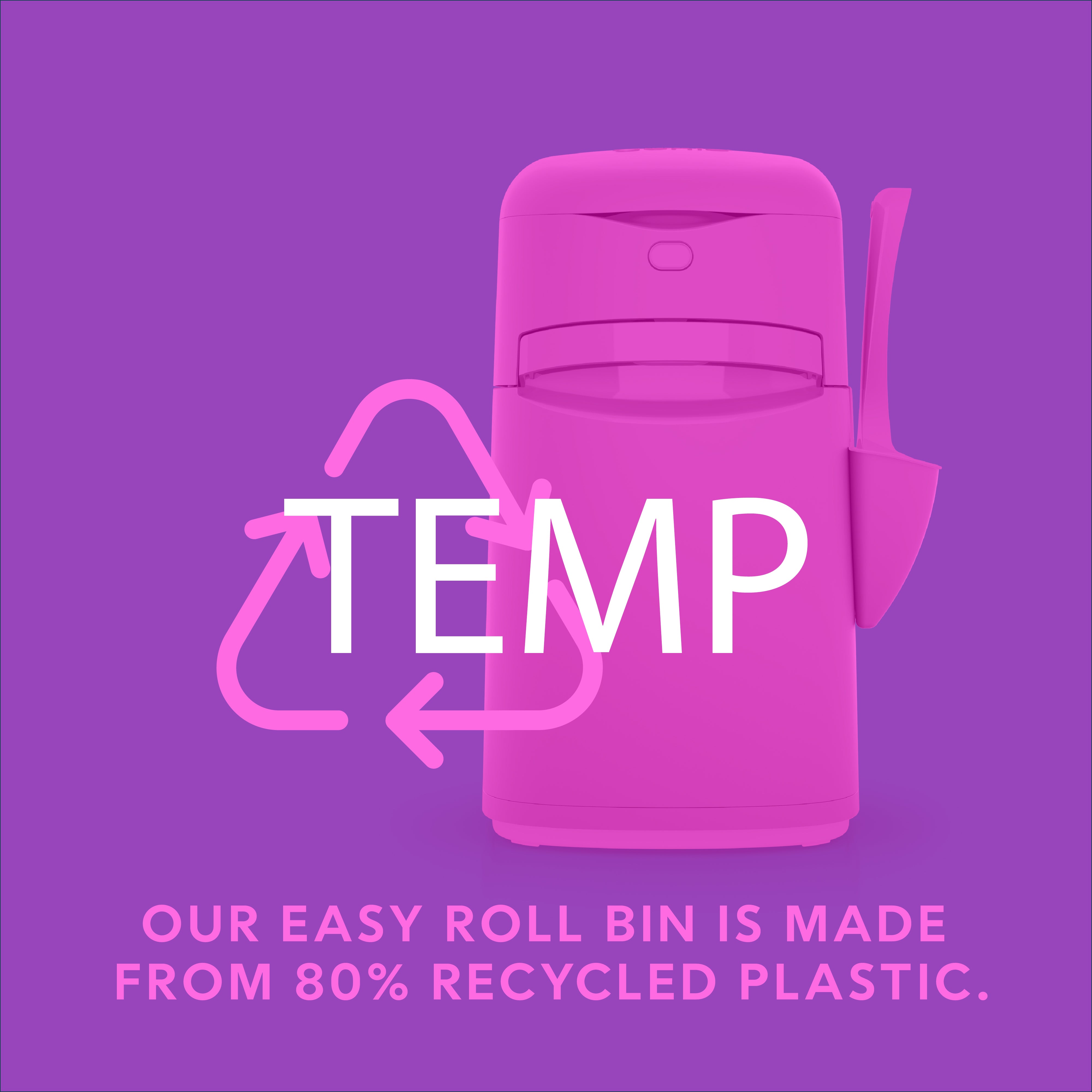 New! Litter Genie® Easy Roll Bin litter genie