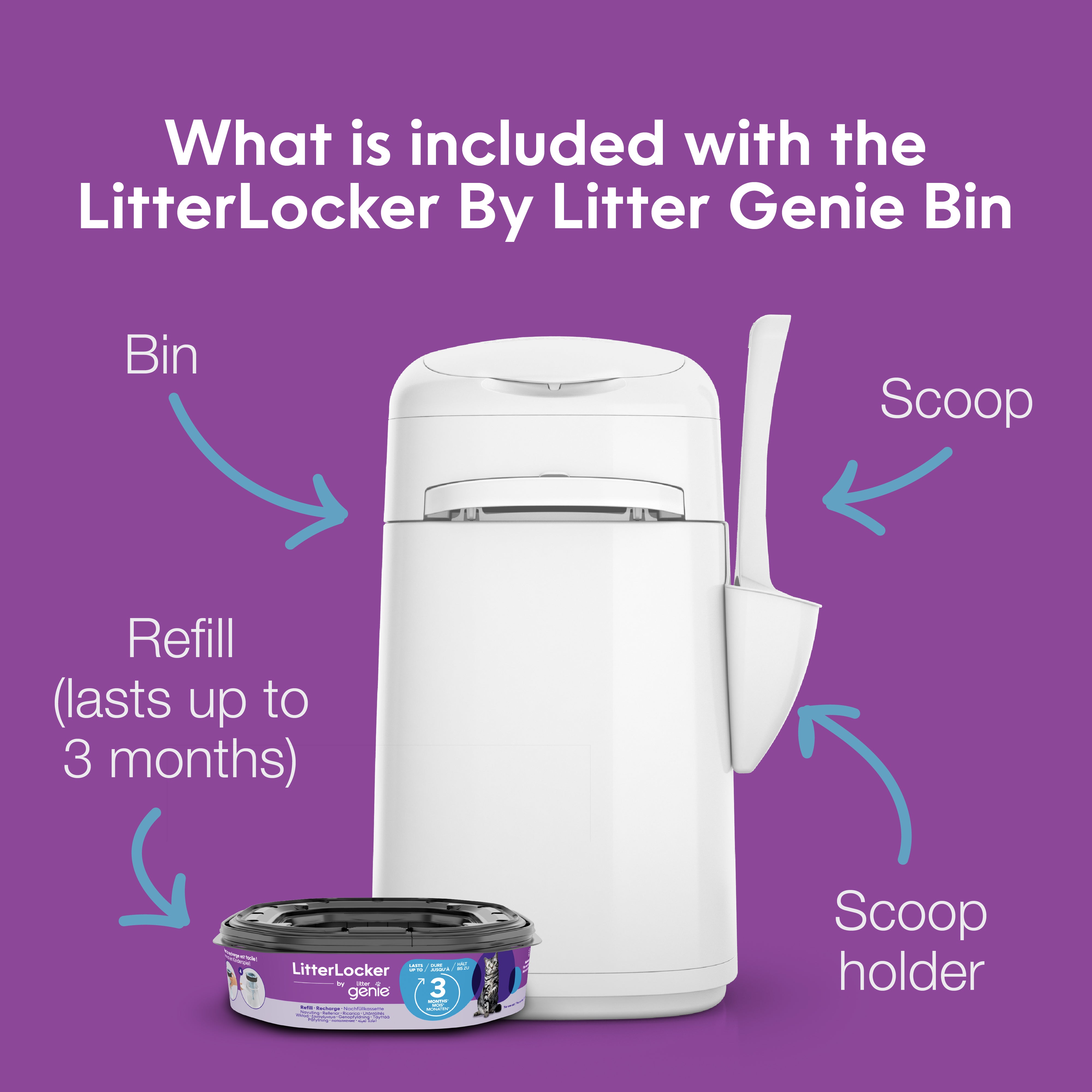 LitterLocker by Litter Genie® Bin – litter genie