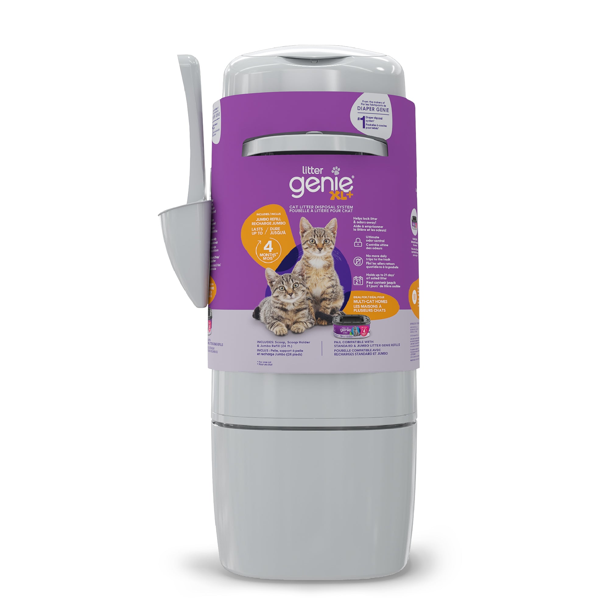 Poubelle à Litière Litter Genie® XL+ – litter genie