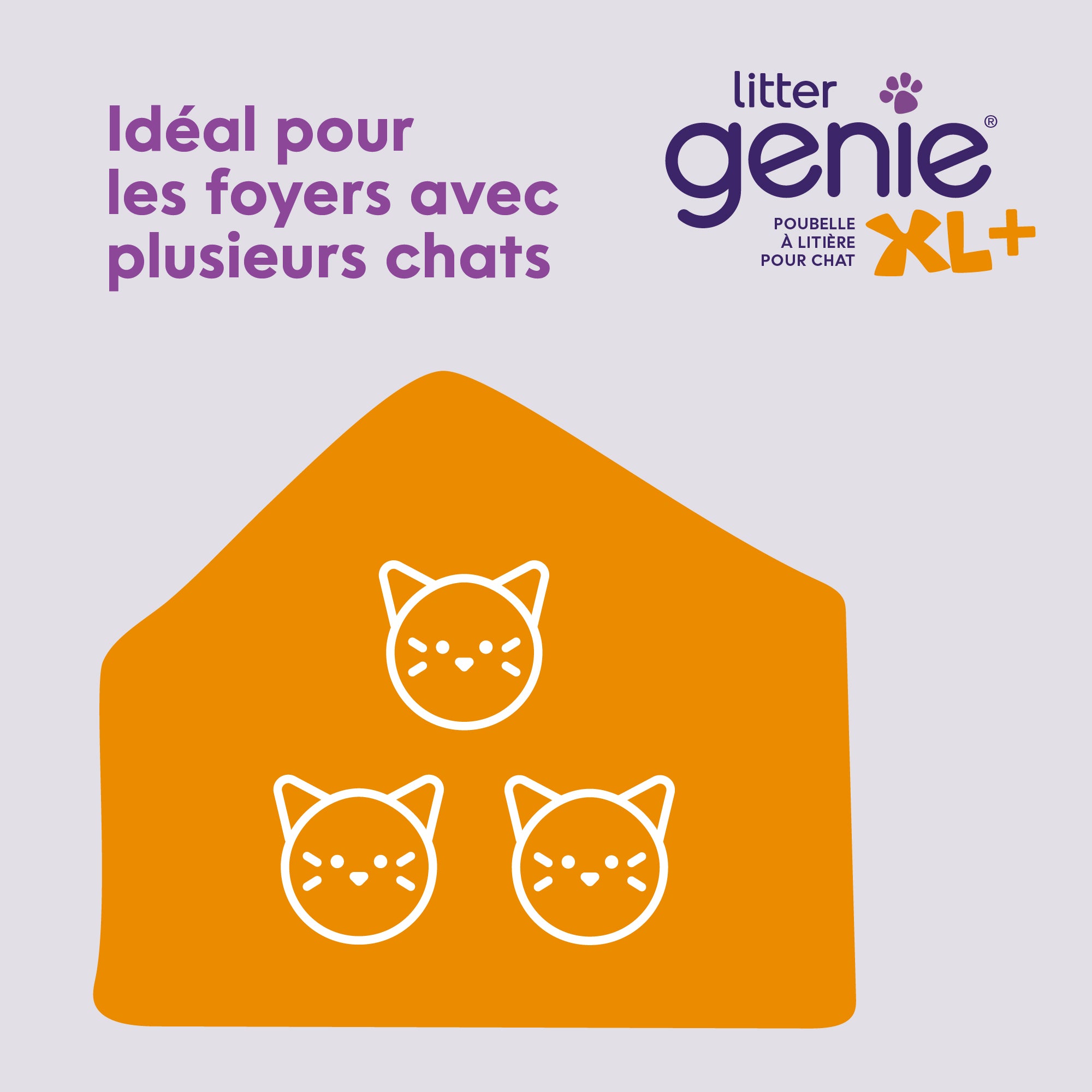 LitterLocker Poubelle pour litière de chats by Litter Genie