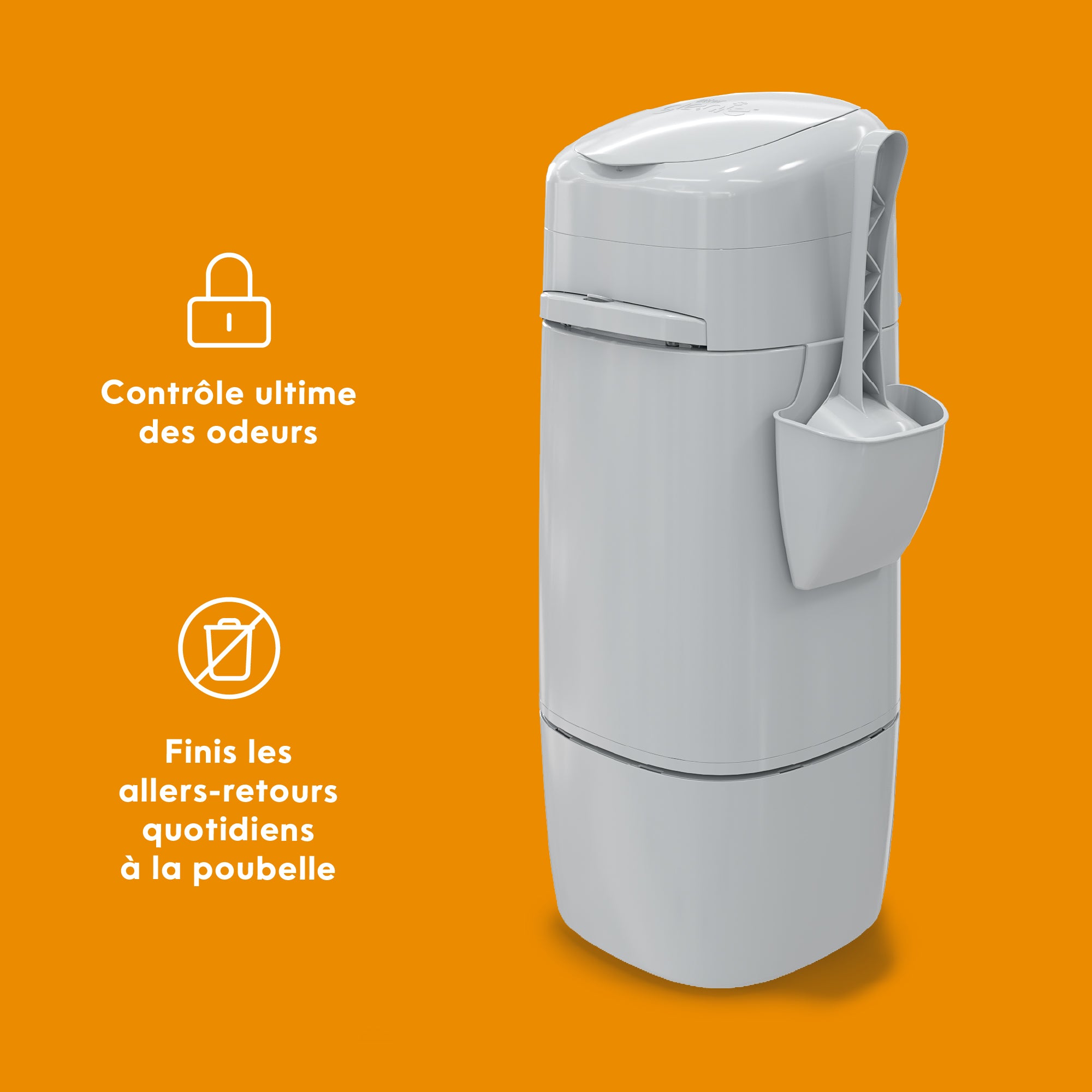 Poubelle à Litière Litter Genie® XL+ – litter genie