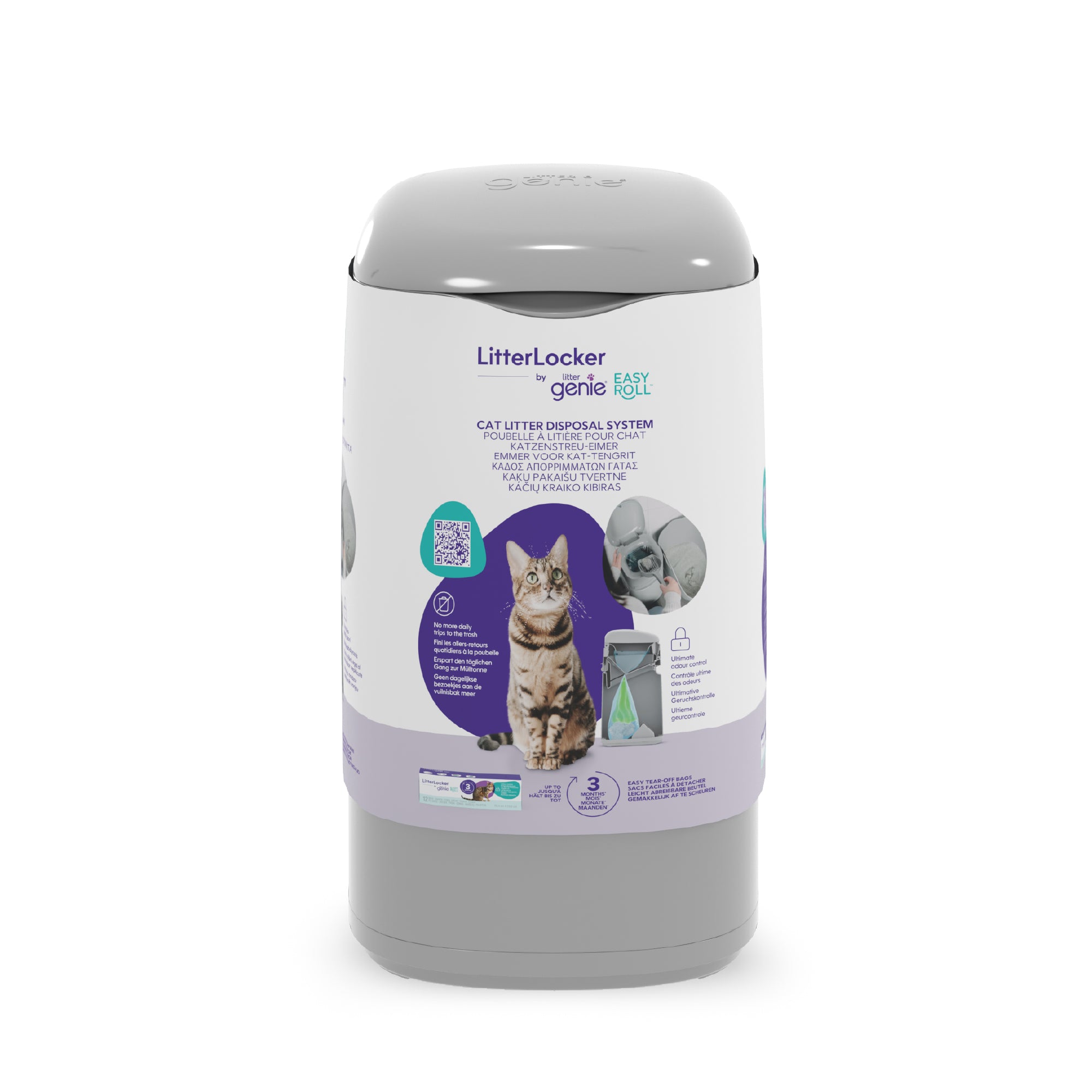 Litter Genie® Easy Roll Pail-DE-DE-02
