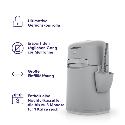 Litter Genie® Easy Roll Pail-DE-DE-04