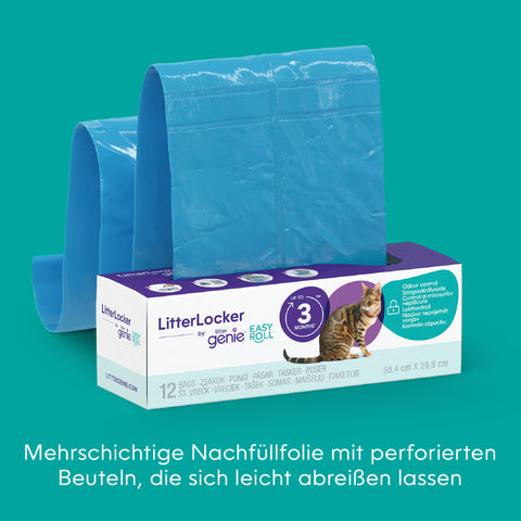 Litter Genie® Easy Roll Pail-DE-DE-10