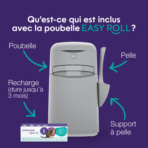 Litter Genie® Easy Roll Pail-FR-FR-03