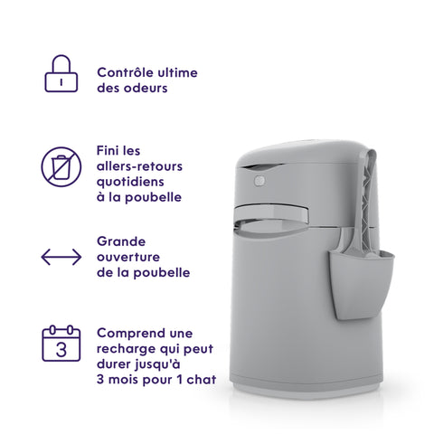 Litter Genie® Easy Roll Pail-FR-FR-04