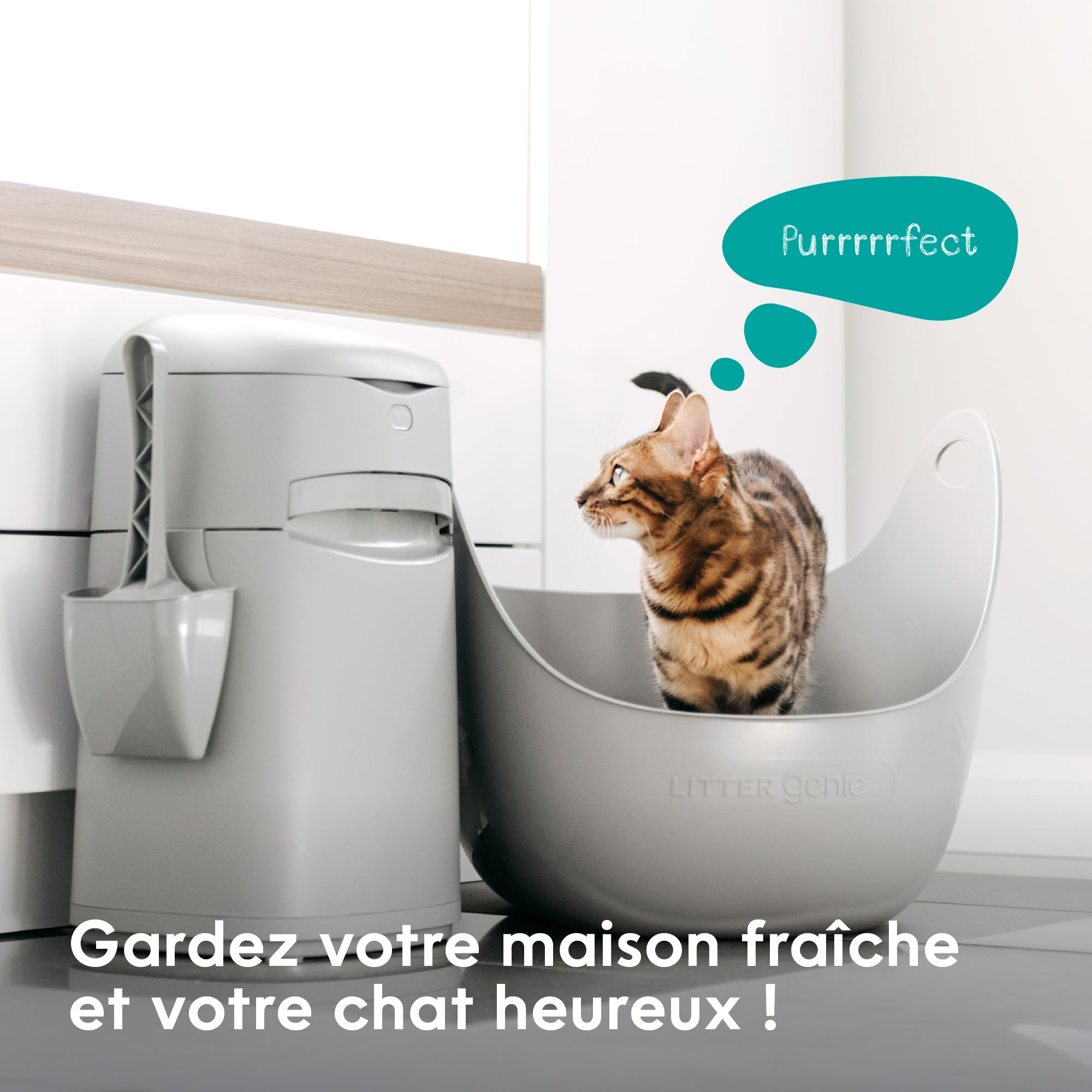 Litter Genie® Easy Roll Pail-FR-FR-06