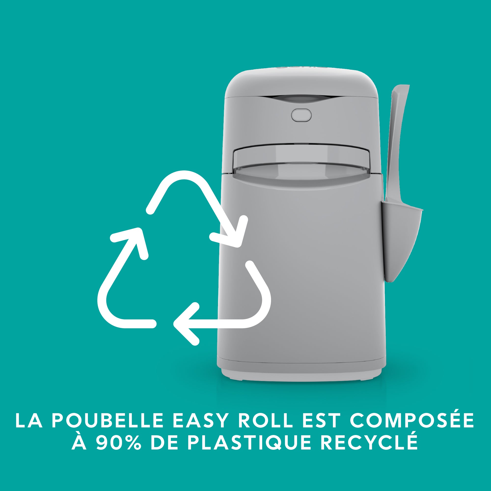 Litter Genie® Easy Roll Pail-FR-FR-08