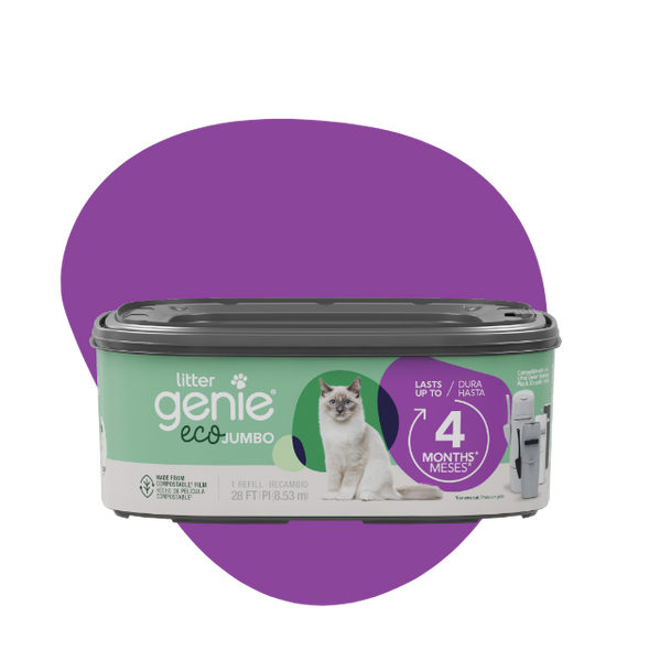Biodegradable litter top genie bags